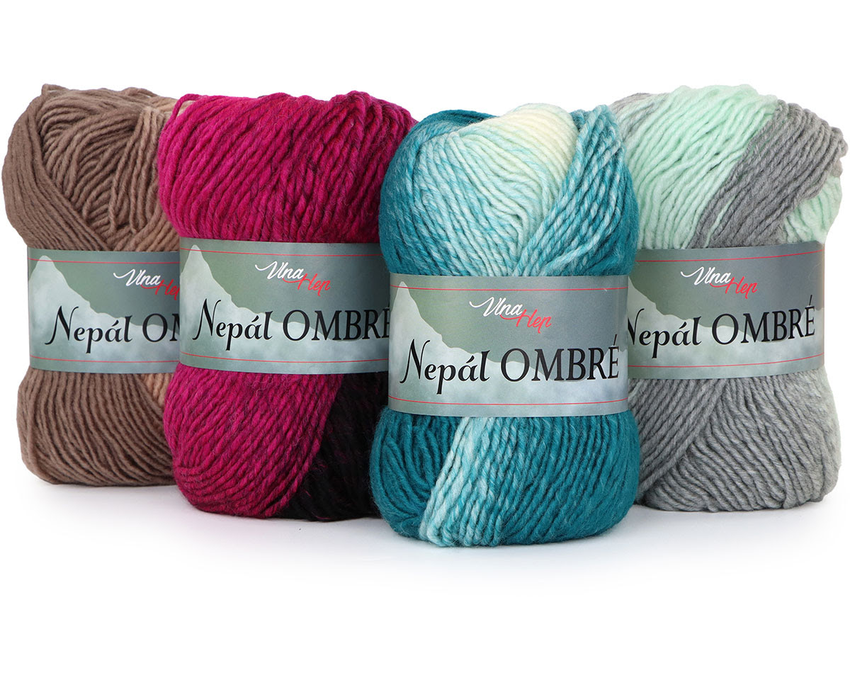 Nepál Ombré