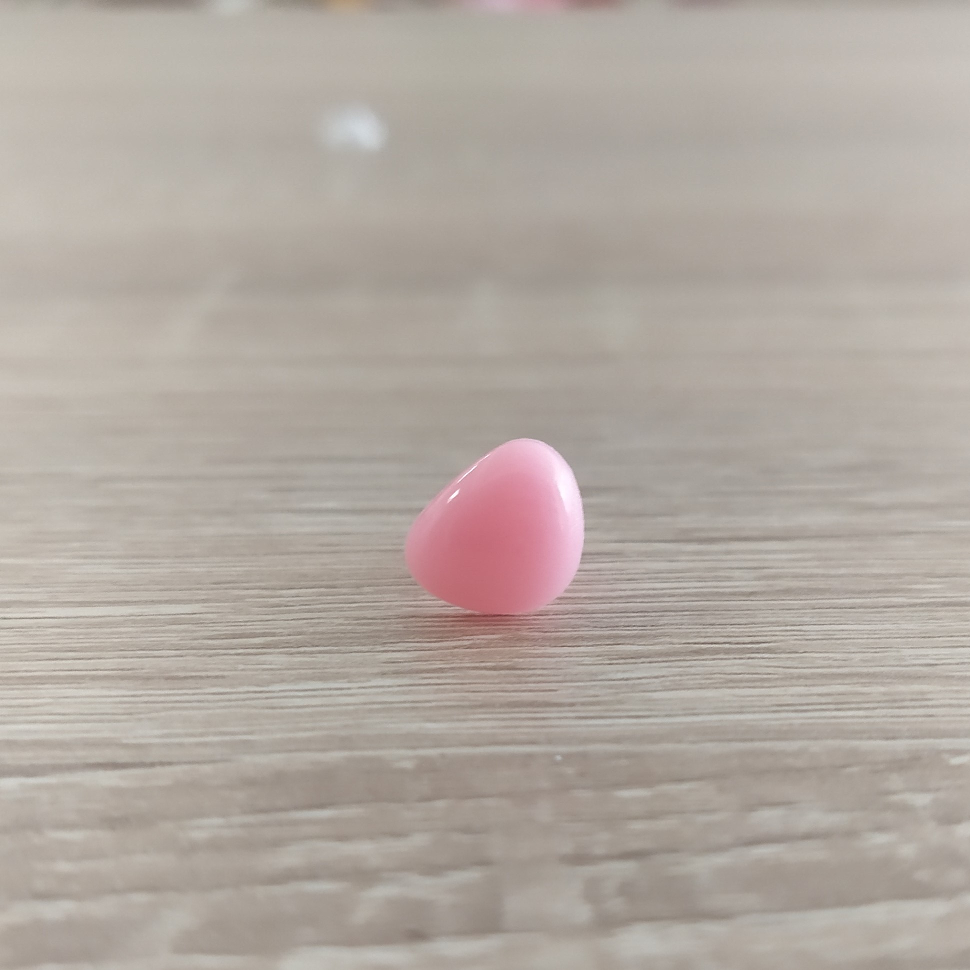Bezpečnostný nos 9x11mm ružový