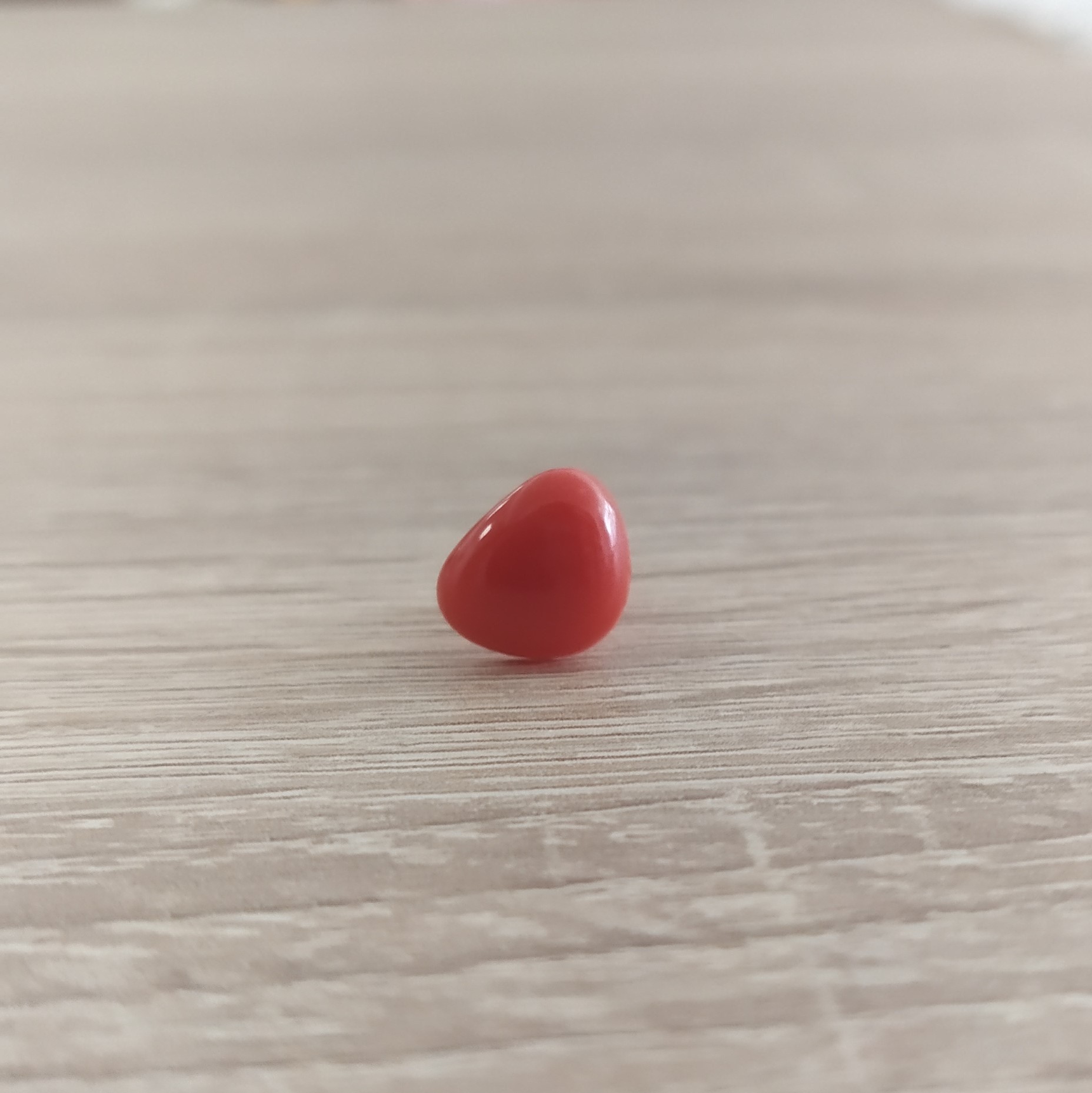 Bezpečnostný nos 9x11mm červený